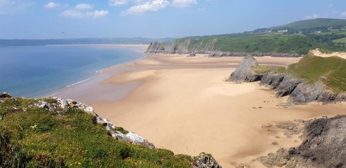 Pobbles Bay, The Gower